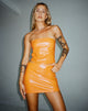 Abbildung des Ima Rocks in PU Neon Orange