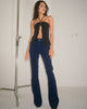 Abbildung der Low Rise Bootleg Jeans in Cord Navy