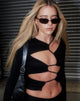 Bild von MOTEL X OLIVIA NEILL Rajina Top in Lycra Schwarz
