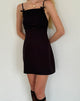 Image of Aketi Minikleid in Schwarz
