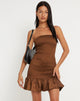 Abbildung: Amasa Minikleid in Bitter Chocolate