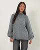 Image of Amato Pullover in Übergröße in Grau