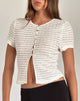 Abbildung von Anara Top in Crinkle Ivory