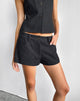 Image of Elegi Hot Pant aus Stretch-Denim Indigo