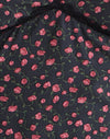 Dunkelrosa Rose Schwarz