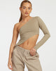 Bild von Baylee Crop Top in London Fog