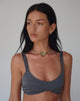 Bild von Belva Bralette in Tailoring Charcoal