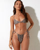 Bild von Leyna Bikini Bottom in 90's Geo Brown