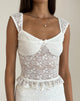 Bild von Brietta Cami Top aus Spitze Elfenbein
