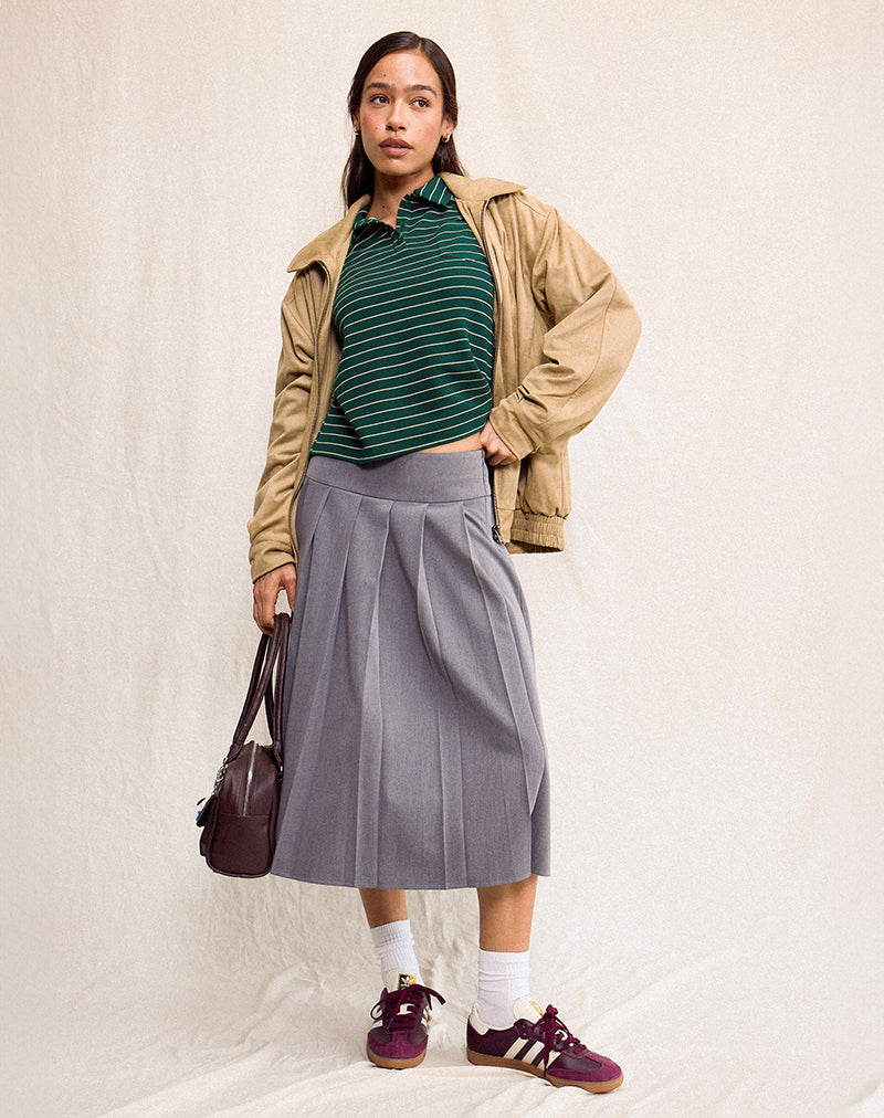 Bupolo Hemd in Flaschengrün