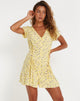 Abbildung: Calliope Minikleid in Wild Flower Lemon Drop