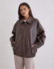 Bild von Cavita Jacke in PU Bitter Chocolate
