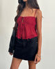 Image of Carmina Cami Top aus Mesh Kirschbaum