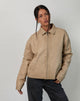 Bild von Catalin Jacke In Worn PU Sand