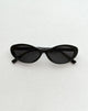 Image of Chapini Oval Sonnenbrille in Schwarz
