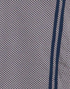 Grau Marineblau Sportlich Micro Spot