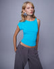 Bild von Dannas Asymmetrisches Top in Aqua Blau