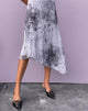 Bild von Cinta Low Rise Midirock mit verzerrtem Tierprint