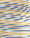Blau gestreift