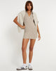 Bild von Earl Mini Dress in Preppy Geo Brown