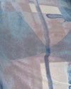 blauer abstrakter Pinsel