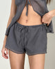 Bild von Elletra Short aus Crinkle Chiffon Grau