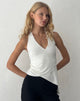 Bild von Farah Asymmetrisches Halter-Top in Ivorya