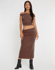 Bild von Gadis Slinky Midirock in Peppercorn