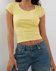 Bild von Gordi Baby Tee in Limonade