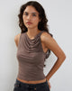 Bild von Hagne Vest Top in Mocca