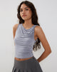 Bild von Hagne Vest Top in Silber