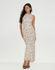 Bild von Hoover Maxikleid in Line Flower Cream