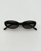 Image of Imbri Ovale Sonnenbrille in Schwarz mit Stern