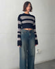 Bild von Ozzy Bolero Top in Schwarz Grau
