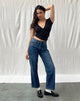 Bild von Low Rise Awkward Parallel Jeans in Mid Blue Used