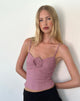 Bild von Indus Cami Top in Rosette Dusky Pink