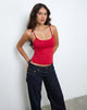 Bild von Jasila Vest Top in Rot