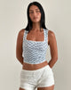 Bild von Jinisia Korsett-Top in Floral Stripe