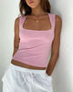 Abbildung von Jinsu Crop Top in Lycra Flamingo Pink