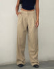Bild der Sakaria Hose mit weitem Bein in Tailoring Stone