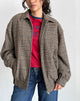 Image of Kassira Jacke in braunem Karomuster