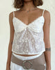 Bild von Kasturi Top in Broderie Weiß