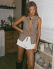 Image of Kayvata Top in Mini Gingham Braun