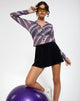 Bild von Motel X Barbara Kristoffersen Kelly Shirt in 70s Diagonal