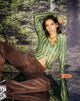 Bild von Kelly Cropped Shirt in Wavy Daisy Green