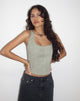 Abbildung von Kye Korsett-Top in Ash Grey