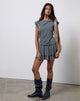 Image of Lalana Boxy-Minikleid aus Cupro Grau