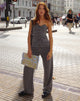 Bild von MOTEL X JACQUIE Lavan Korsett-Top in Holzkohle
