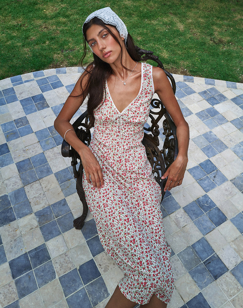 Lavisha Midikleid in Pretty Ditsy