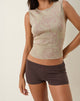 Bild von Eunia Micro Shorts in Deep Mahogany